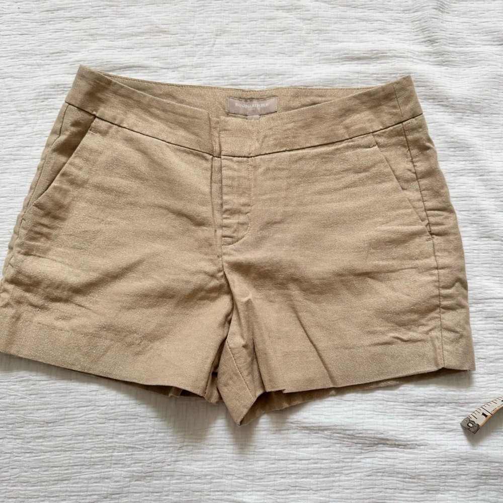 Banana Republic dress short hints of gold